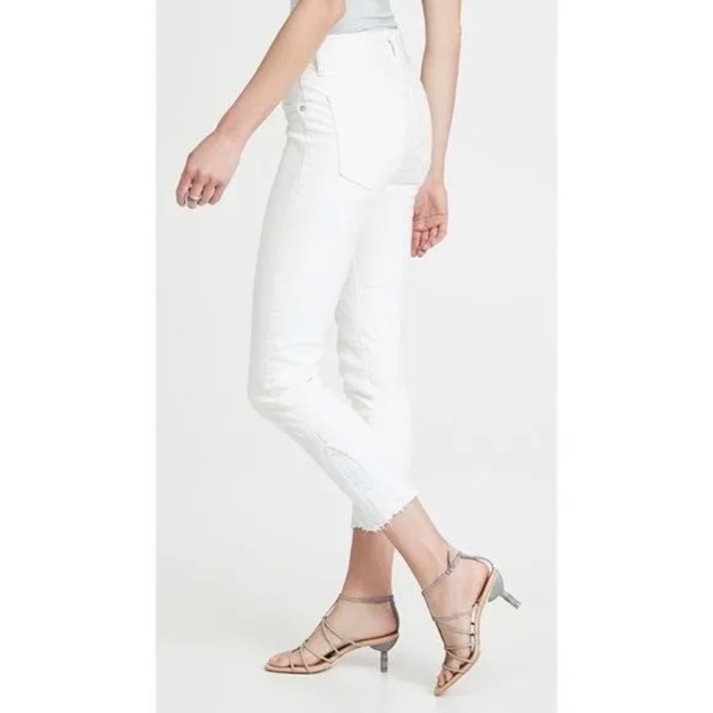 Moussy Vintage Burnside White Skinny Jeans 24 NWT - Picture 5 of 15